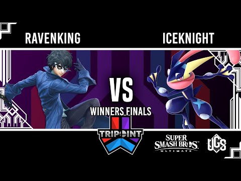 Tripoint Smash 195  -  Winners Finals  -  Ravenking(Joker) Vs. IceKnight(Greninja)