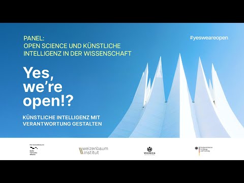 Panel: Open Science und Künstliche Intelligenz in der Wissenschaft