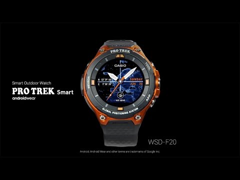 Умные часы - Casio Pro-Trek Smart WSD-F20-BK