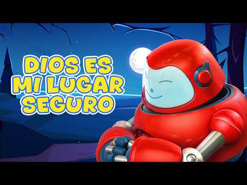 Superlibro │Dios es mi lugar Seguro 🤖 Devocional con Tuercas Super Byte