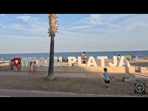 📍Miami playa 🏖️🌊🌞 | Costa Dorada 4k | Tarragona
