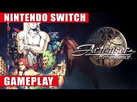 Actraiser Renaissance Nintendo Switch Gameplay