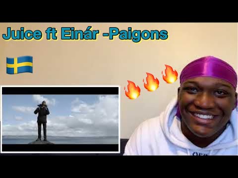 AMERICAN REACTS TO SWEDISH RAP Juice ft Einár -Paigons (Official Video)
