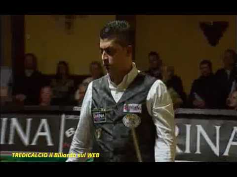 QUARTA vs CAVAZZANA - SEMIFINALE 3^ PROVA BILIARDO BTP 2013 SANREMO @TREDICALCIO