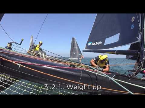 Immersive on board GC32 foiling catamaran experience....sound, no music