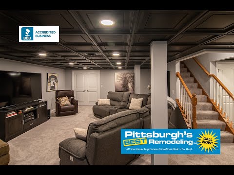 Basement Remodeling Review, Video – (Pittsburgh’s Best Remodeling)