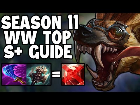 SEASON 11 WARWICK TOP HYPER CARRY | Best Build & Setup - League of Legends