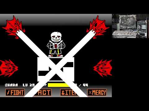 Ink Sans Extreme Mode Phase 3 (SHANGHAIVANIA) - Ink Sans [How To Crash Your PC With Gaster Blasters]