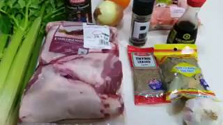 オーストラリアの家庭料理♪ラムシャンクキャセロール