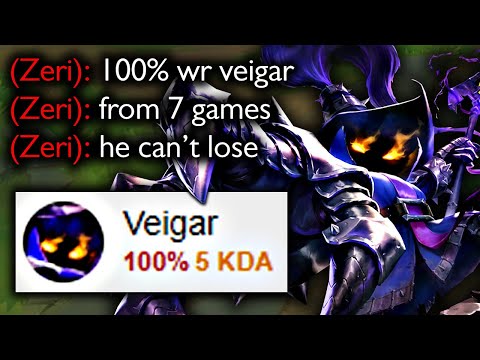 VEIGAR WILL GET ME TO CHALLENGER WITH 100% WIN RATE