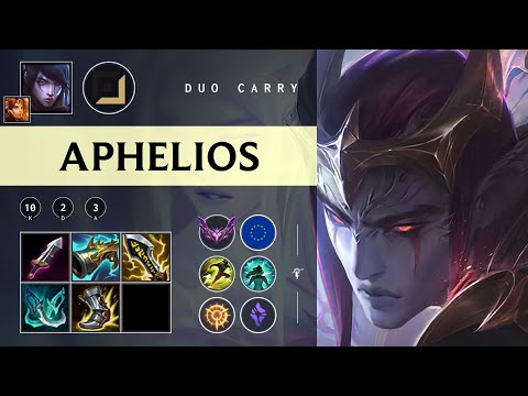 Aphelios ADC vs Cassiopeia - EUW Master Patch 25.24