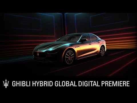 Watch: Maserati Ghibli Hybrid Global Digital Premiere