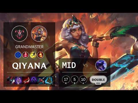 Qiyana Mid vs Ryze - EUW Grandmaster Patch 10.19
