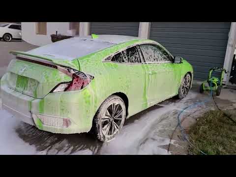 Greenworks High Pressure Soap Applicator Universal Pressure Washer Attachment video review thumbnail