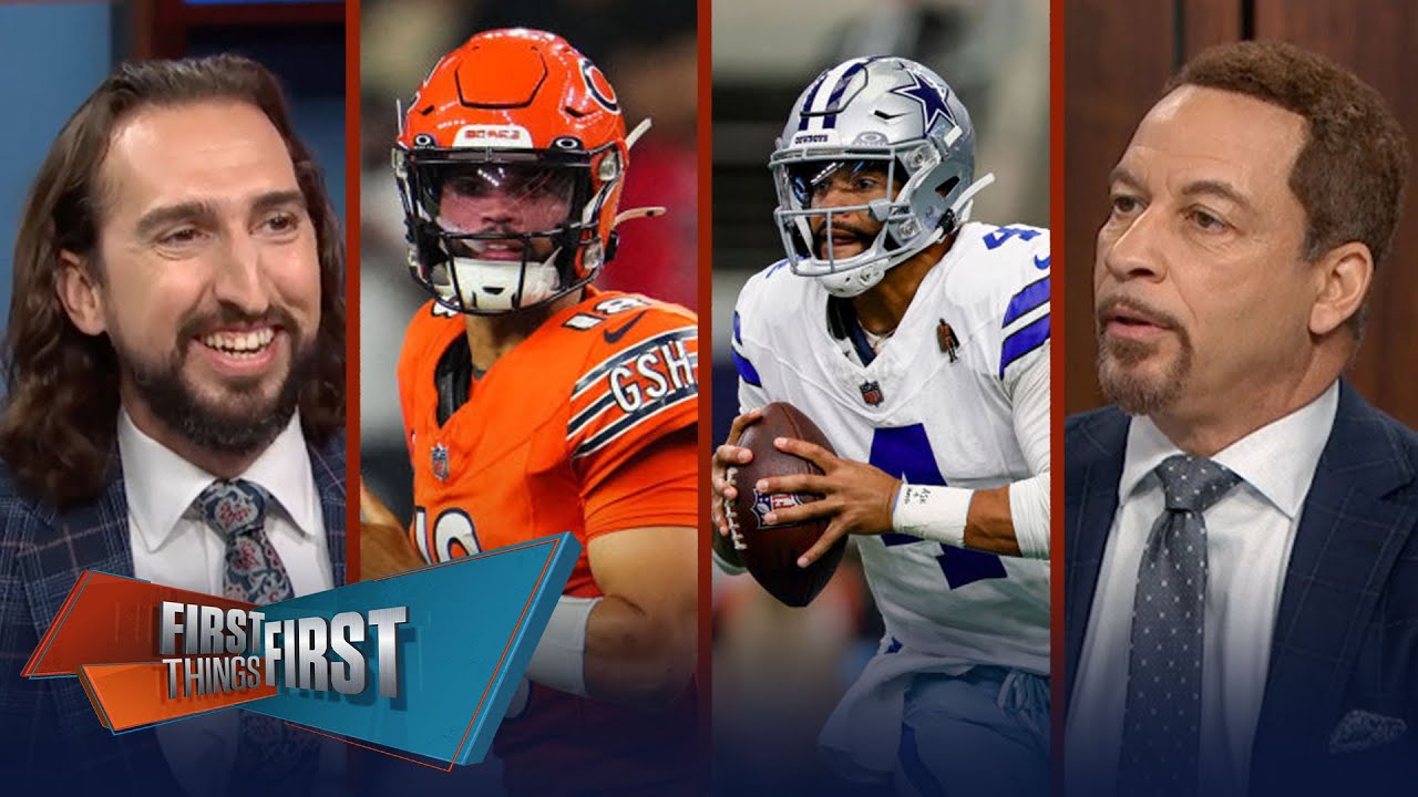 Cowboys deserve an F for loss vs Saints, time to panic about Caleb Williams? | FIRST THINGS FIRST