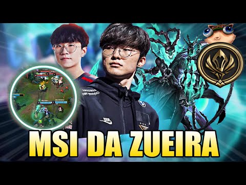 SCRIPT HUMANO e FAKER APOSENTADO - MSI DA ZUEIRA