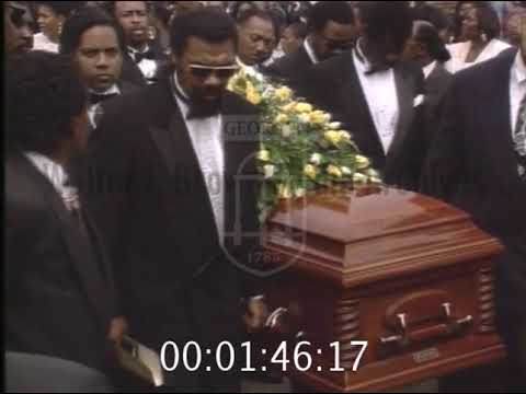 Eddie Kendricks funeral October 10, 1992