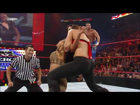 Raw: 9/29/2008 Paul Burchill & Katie Lea vs Jamie Noble & Mickie James