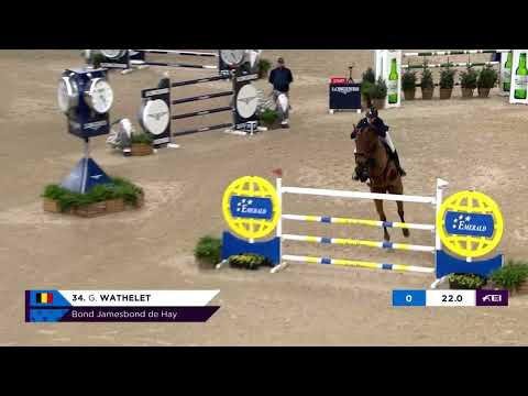 Bond Jamesbond de Hay -World Cup CSI 5* Mechelen