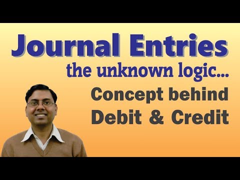 #1 Journal Entries Accounting (Introduction) ~ Concept Behind Rules of Debit and Credit