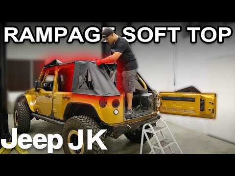 Rampage TrailView Soft Top Install - Jeep Wrangler JK