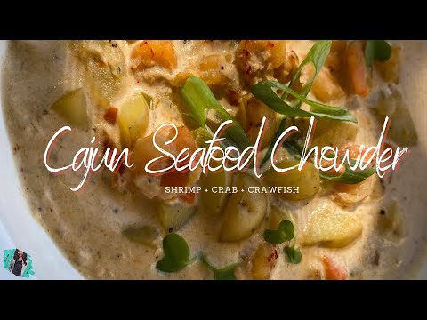 SEAFOOD CHOWDER | THE BEST SOUP RECIPE EVER | EASY 30 MINUTE COOKING TUTORIAL #Chowder