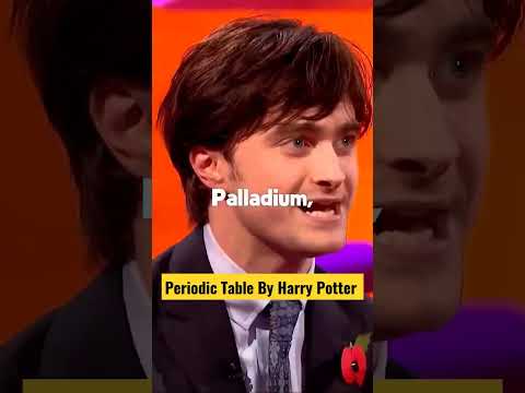 Periodic Table by Harry Potter 😂😂