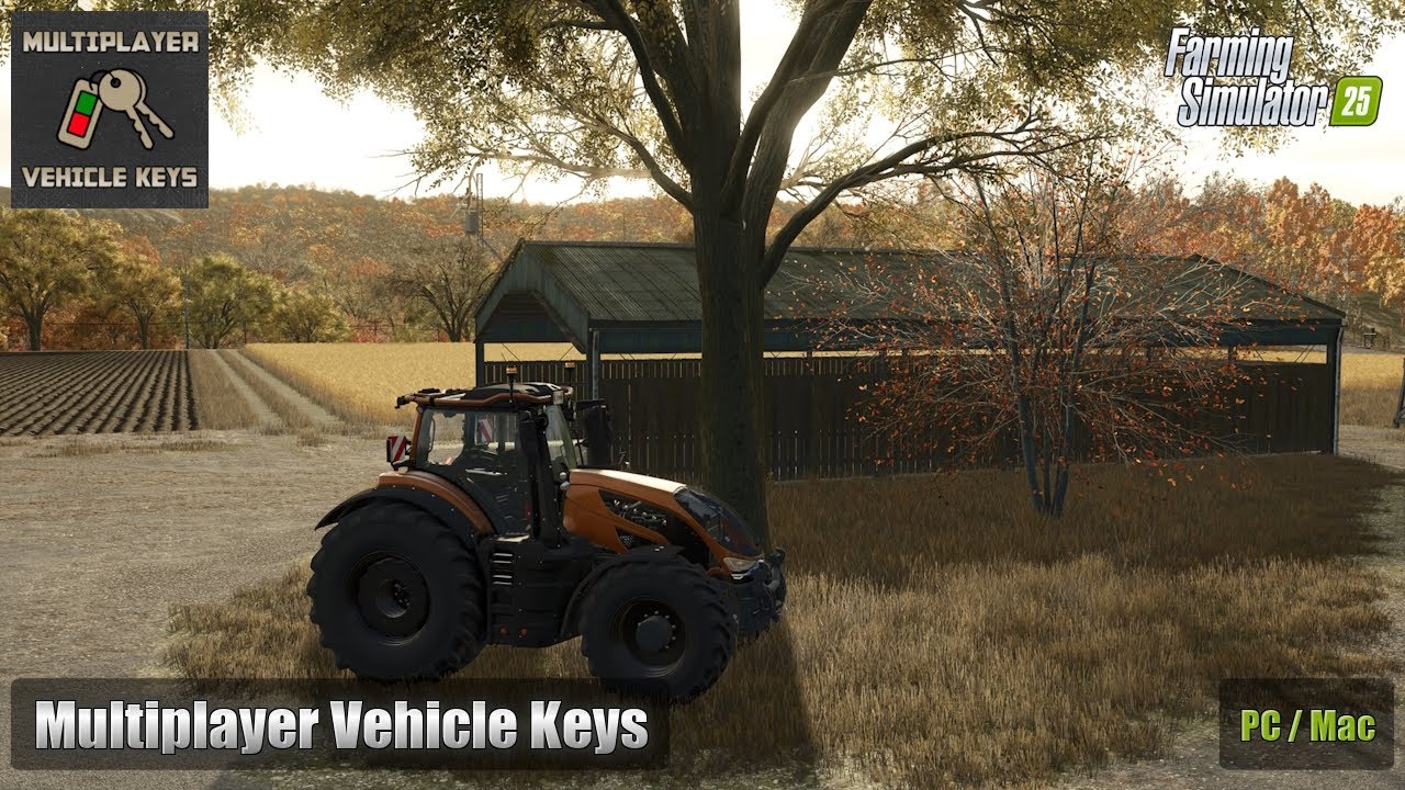 Multiplayer Vehicle Keys 1.0 - FS25