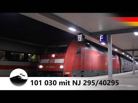 [4K] 101 030 mit ÖBB Nightjet NJ 295/40295 nach Rom/Mailand in München