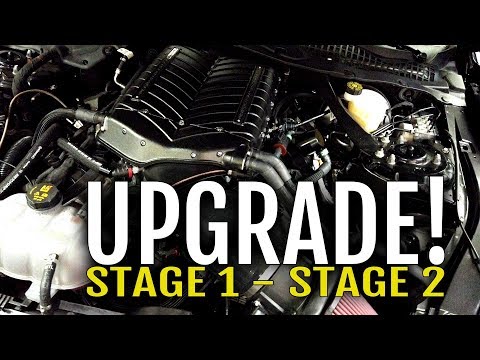 2018 Mustang GT WHIPPLE UPGRADE - Stage 1 To Stage 2