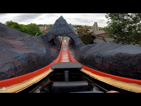 Dino Splash - POV - Plopsaland de Panne - MACK Rides - Log Flume