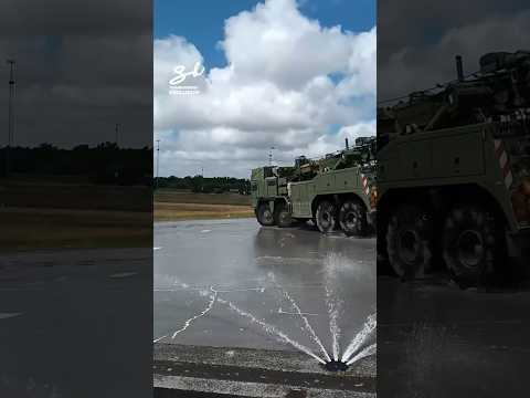 This beast maneuvers through anything...💪 #army #vehicles #tank