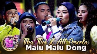 Download lagu TIKA & TIWI X CEMPAKA, CABIDU, PUTRA MELAYU - MALU-MALU DONG | FANTASTIC DUO MNCTV mp3