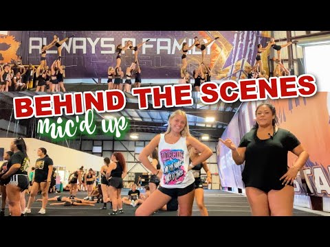 VLOGMAS DAY 8: behind the scenes of Lady Jags and SS, mic'd up cheer practice