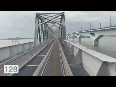 Ride with the train driver from Dordrecht to Roosendaal. (with speedometer)