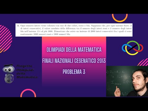 OLIMPIADI DELLA MATEMATICA: * PROBLEMA 3 FINALI NAZIONALI 2013 *