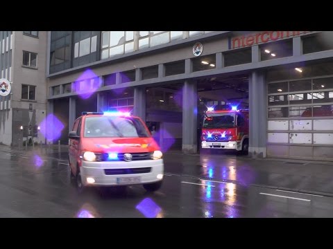 [Corne Salutation] Ambulance, SMUR, Autopompe et Vehicule Officiers IILE Liège en urgence dans Liège
