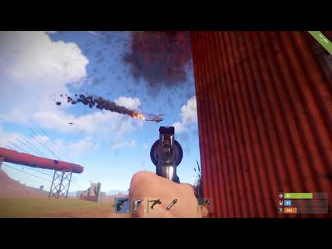 Taking Out Heli with Python ON WIPE DAY |Rust|