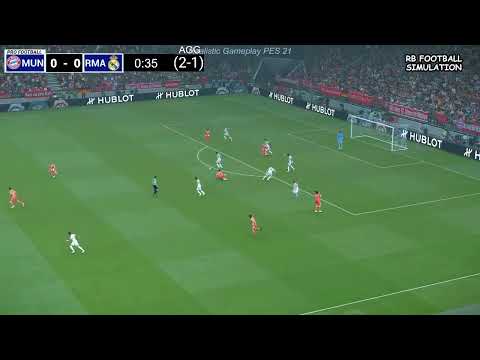Bayern Munich contre Real Madrid | Ligue champions de l'UEFA | Simulation eFootball PES