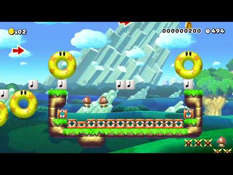 YOSHI BUMPER-FU 1.1 by dojo - SUPER MARIO MAKER - NO COMMENTARY 1bd