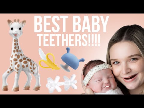 5 BEST BABY TEETHERS 2022 | SOPHIE LA GIRAFE | MOONJAX | CHRISTMAS GIFTS FOR BABIES 0-6 MONTHS OLD