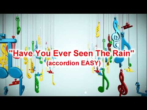 "Have You Ever Seen The Rain" (accordion sheet music review)