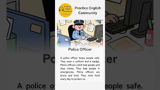 English Listening Practice – Police Officer | Short English Story with Subtitles