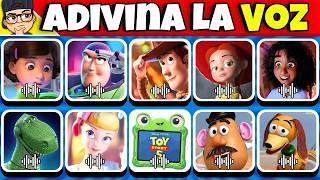 Adivina 20 PERSONAJES De TOY STORY 5😱Personajes De Toy Story❤️Woody🤠Buzz🚀Adivina Por La Voz🎶❤️