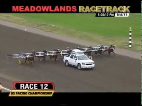 2011 Meadowlands Racetrack - U.S. Pacing Championship Div. 1  (YouTube)