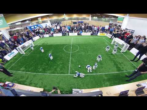 GermanOpen 2019: Nao-Team HTWK vs. HULKs - 1st Half