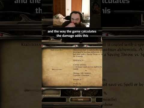 Easily the best ammo | Baldur's Gate Enhanced Edition