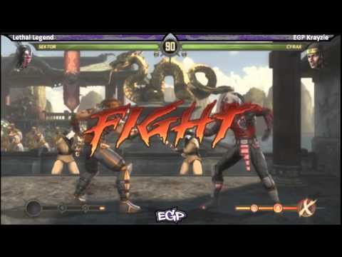 Lethal Legend (Sektor) vs EGP Krayzie (Cyrax) - [EGP] Redemption VIII