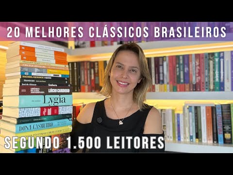 20 MELHORES LIVROS CLÁSSICOS BRASILEIROS (segundo 1.500 leitores)