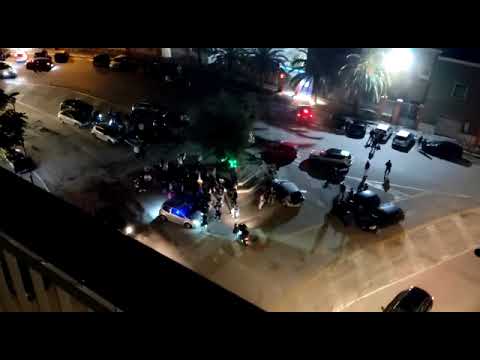 I tifosi dell’Inter festeggiano a Manfredonia la vittoria alle semifinali